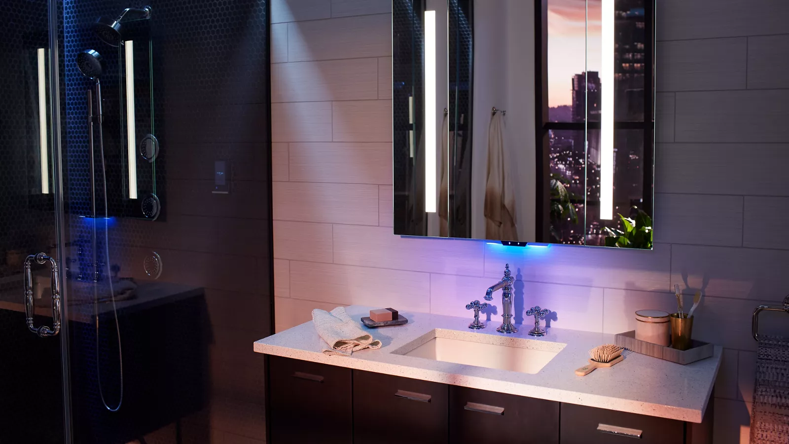 Kohler Bathroom Faucet and mirror